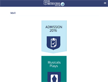Tablet Screenshot of britishschool.cl